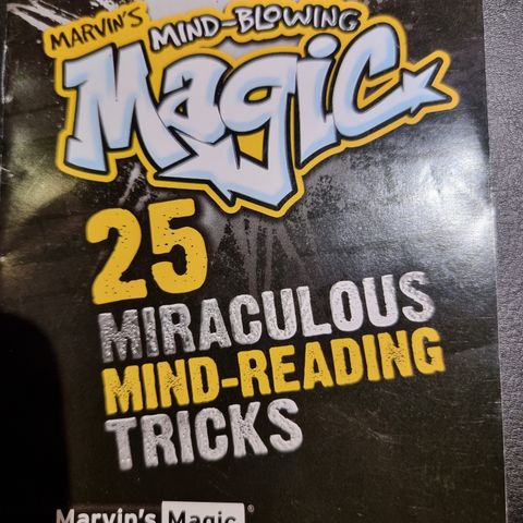 Trylling Marvin's 25 fantastiske tricks i Magic