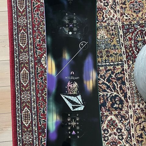 K2 wild heart pudder snowboard (dame)