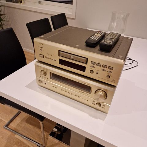 Denon AVR-3803 og DVD-2900