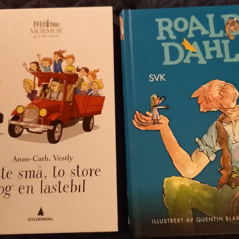 Roald Dahl og Anne-Cath. Vestly