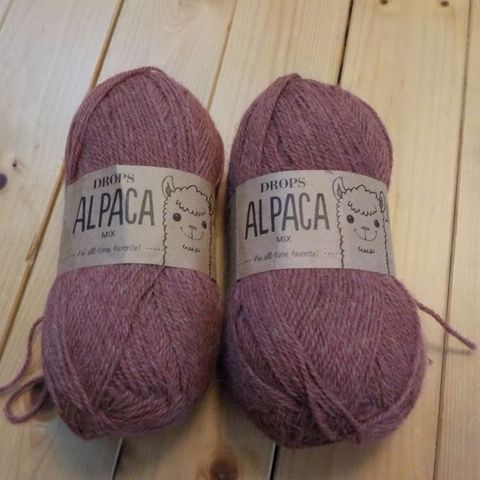 Drops Alpaca garn 2 nøster