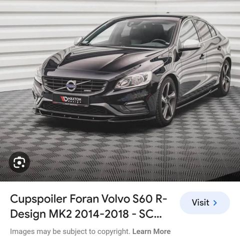 Frontleppe volvo v60