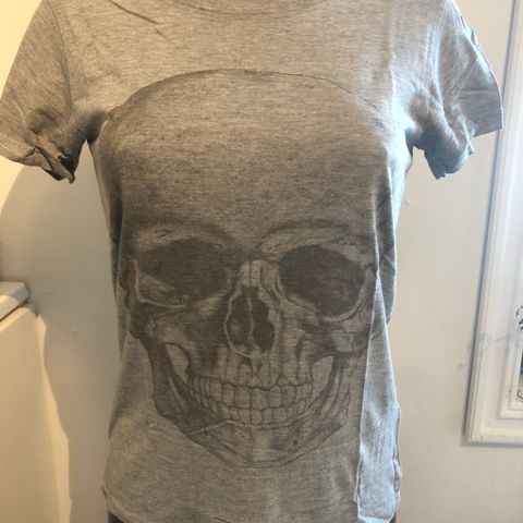 Topper/trøyer Goth biker Skull