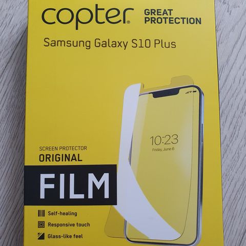 Ny Copter Samsung Galaxy S10 Plus Screen Protector