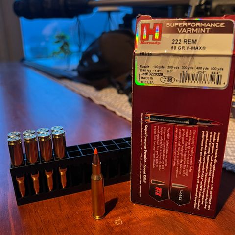 Hornady Superformance .222Rem