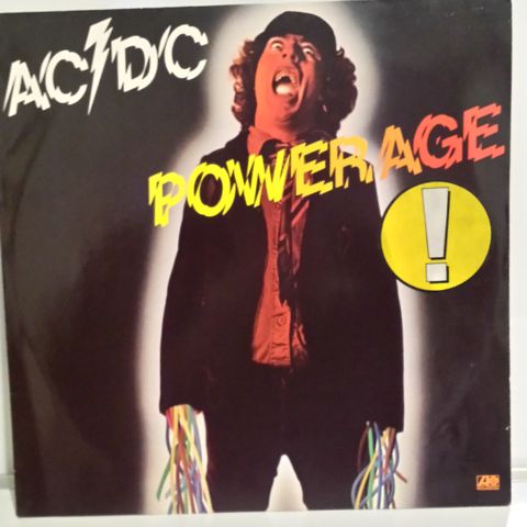 🎸AC/DC LP Plate - Power Age - Reissue 1990