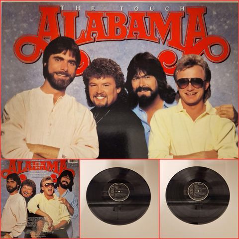 ALABAMA  / THE TOUCH 1986 - VINTAGE/RETRO LP-VINYL (ALBUM)
