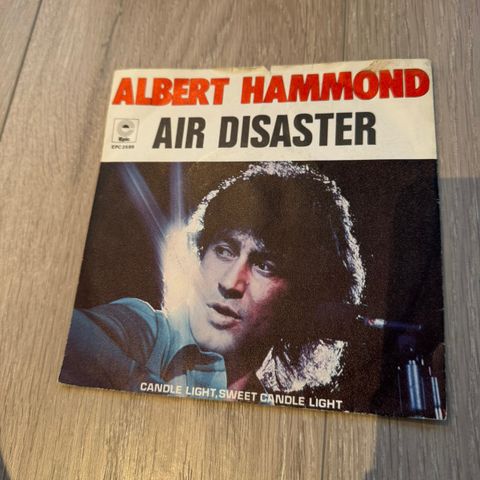 Albert hammond air disaster singel/LP/plate