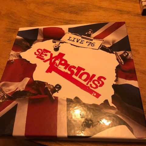 Sex pistols live 76 lp boks