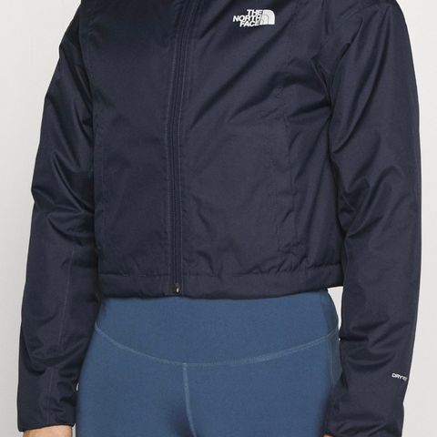 Cropped og foret jakke North Face