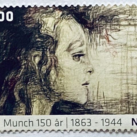 Norge 2013 Edvard Munch 150 år NK 1838 Postfrisk