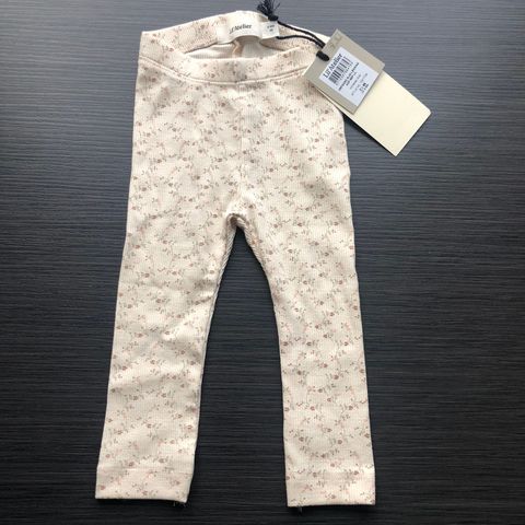 Ny Lil’Atelier leggings blomsterprint str. 68 til jente baby