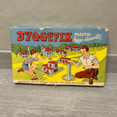 BYGGEFIX - forgjenger til LEGO, Danmark Fra 1952
