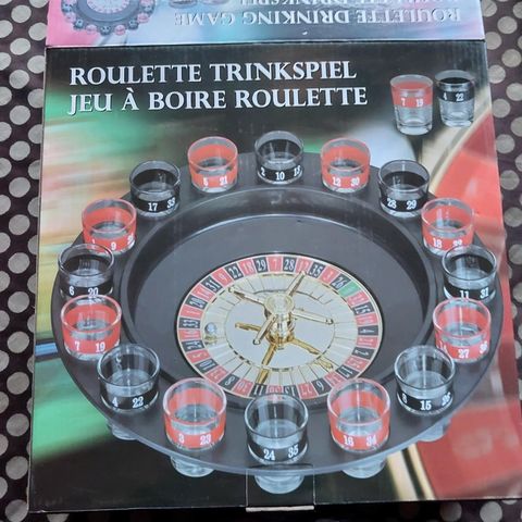 Roulette drikkespill selges