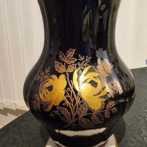 Weimar Echt Kobalt Katharina porselen vase
