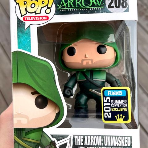 Funko Pop! The Arrow (Unmasked) [2015 Summer Convention] | Arrow (208)