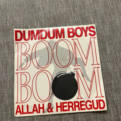 DumDum Boys - «Boom Boom / Idyll (live)» 7-tommer