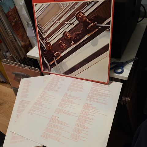 The Beatles red album 1962-1966 2 lp