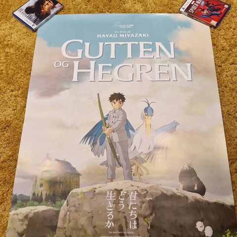 Gutten og hegren plakat 70x90