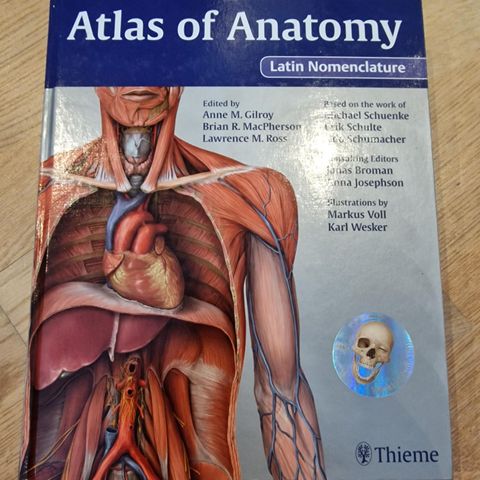 Atlas of anatomy, latin nomenclature, 2009