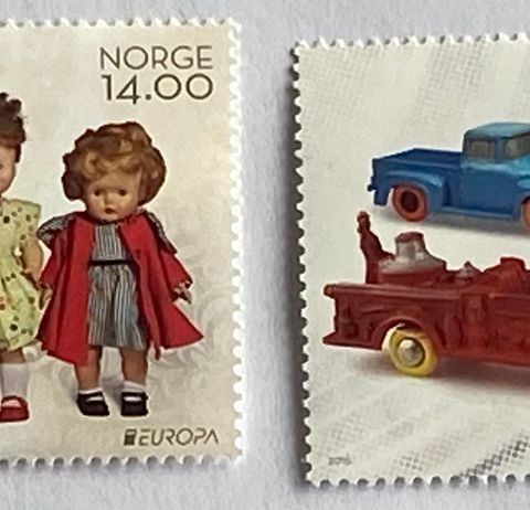 Norge 2015   Gammelt leketøy  NK 1908-1909  Postfrisk