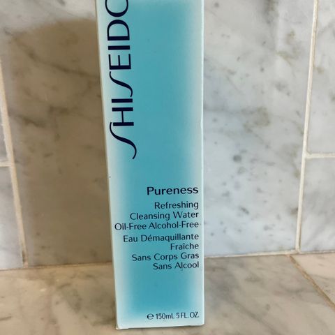 Ansiktsrens: Shiseido refreshing cleansing water 150ml