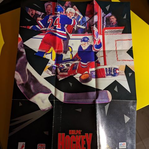 NHLPA Hockey 93 plakat \ poster