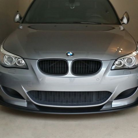 Ny Bmw M5 look framfanger frontleppe grill diffuser