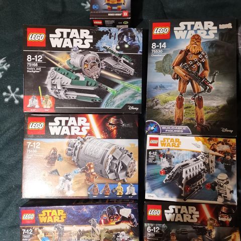 Sjelden Lego StarWars uåpnet.