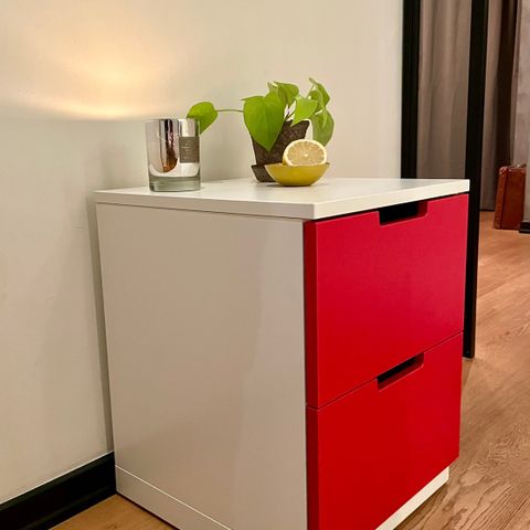 Kommode nattbord Nordli Ikea