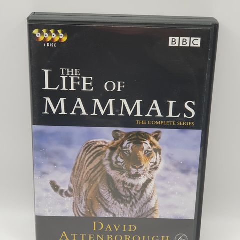 The life of mammals. David Attenborough. Dvd