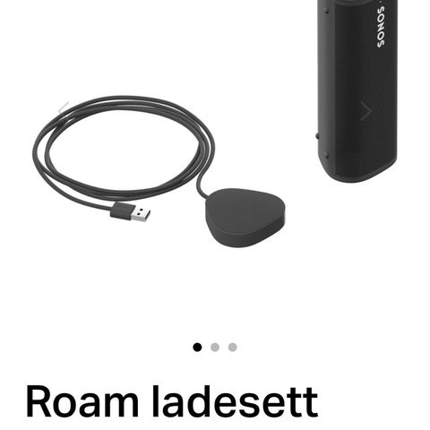 Sonos Roam Svart