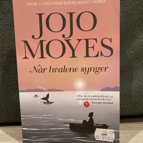 Bok Jojo Moyes «Når hvalene synger»