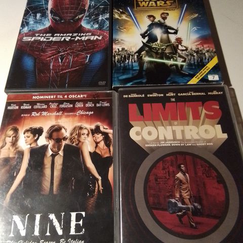 Amazing Spiderman- Limits of Control- Nine- Clone Wars- Octane