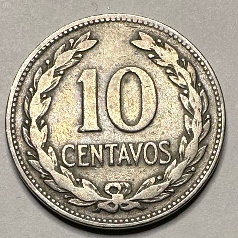 El Salvador 10 Centavos 1977  (2878 AM)