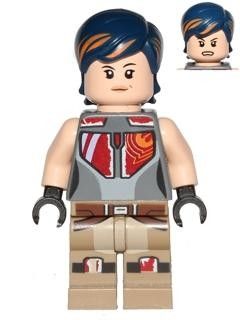 Lego Star Wars Sabine Wren med hjelmet