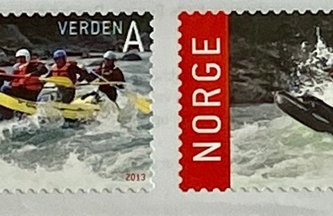 Norge 2013 Turistmerker Sjoa - A Verden - NK 1846-1847 Postfrisk