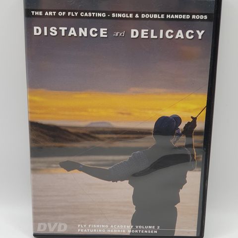Distance and Delicacy. Fly fishing academy vol 2. Henrik Mortensen. Dvd