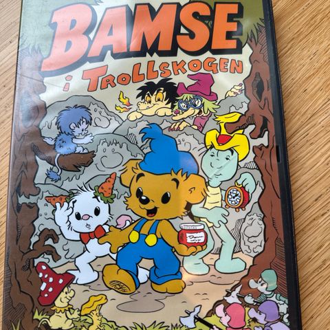 dvd Bamse i Trollskogen