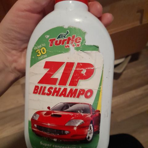 Bilpleie shampoo