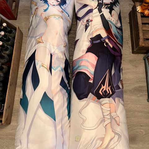 Genshin Impact Venti/Xiao body pillow