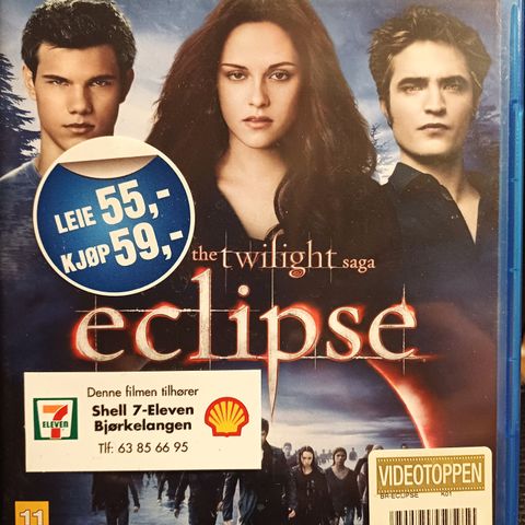 The Twilight Saga - Eclipse, norsk tekst