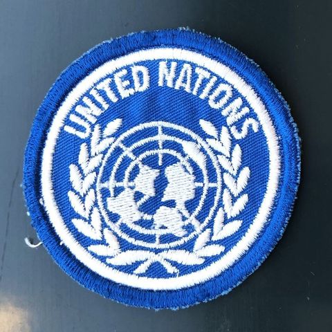 FN-patch (frakt inkludert i prisen)