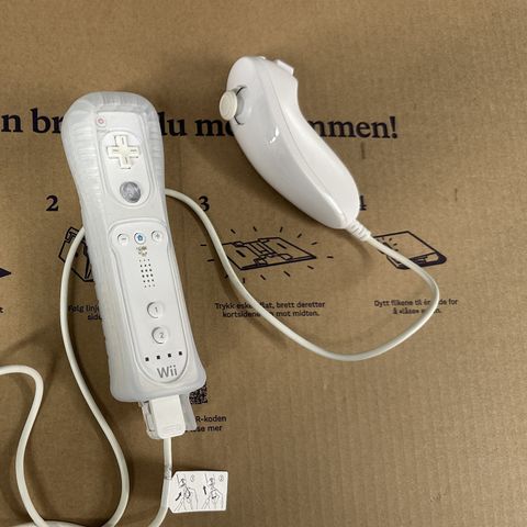 Wii motion kontroll m/ nunchuk