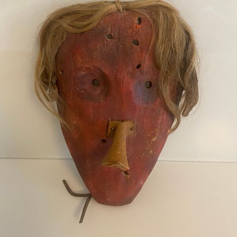 Kachina mask Duane 0´Hagan Oso caliente