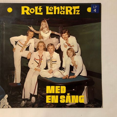 ROLF LENNARTZ / MED EN SÅNG - VINYL LP  (DANSEBAND)