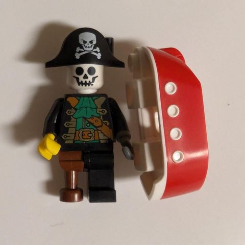 Ny Lego skjelett piraten med båten