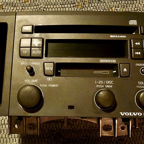 Volvo v70 2Gen Radio/CD spiller / Forsterker Kassettspiller