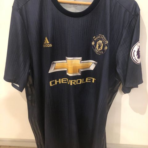 Manchester United - Helt rå Authentic Parley  2018/19 fotballdrakt str XL