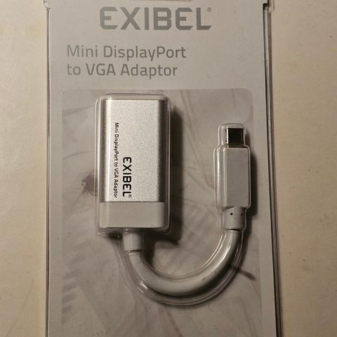 Exibel Mini DisplayPort til VGA-adapter